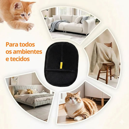 Luva Mágica™ – Acabe com os pelos sem refil, sem pilha, sem gasto extra