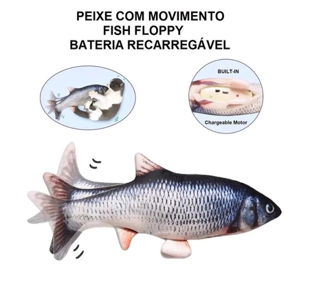 Brinquedo Peixe Elétrico