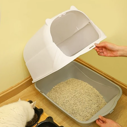 Caixa de Areia Fechada para Gatos – Sand-Box