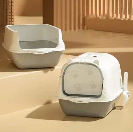 Caixa de Areia Fechada para Gatos – Sand-Box