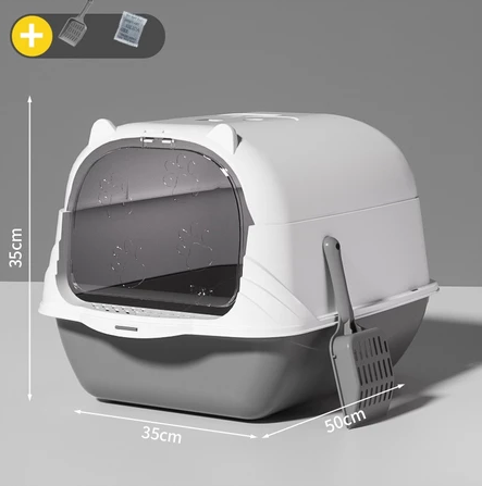 Caixa de Areia Fechada para Gatos – Sand-Box