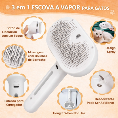 PetClean – Escova Removedora de Pelos para Pets
