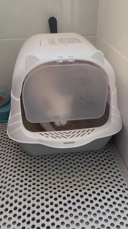 Caixa de Areia Fechada para Gatos – Sand-Box